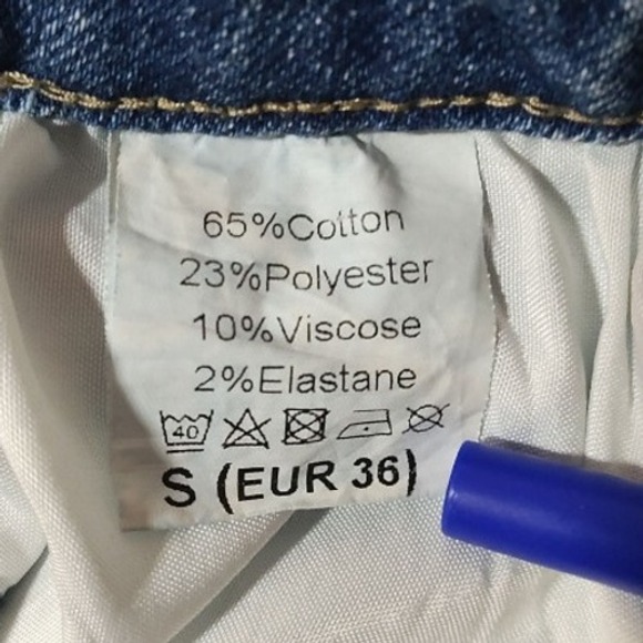 Katch Me Women's Premium Denim Light Wash Wide Leg Jeans EUR 36 / US 4-6 - Picture 9 of 11